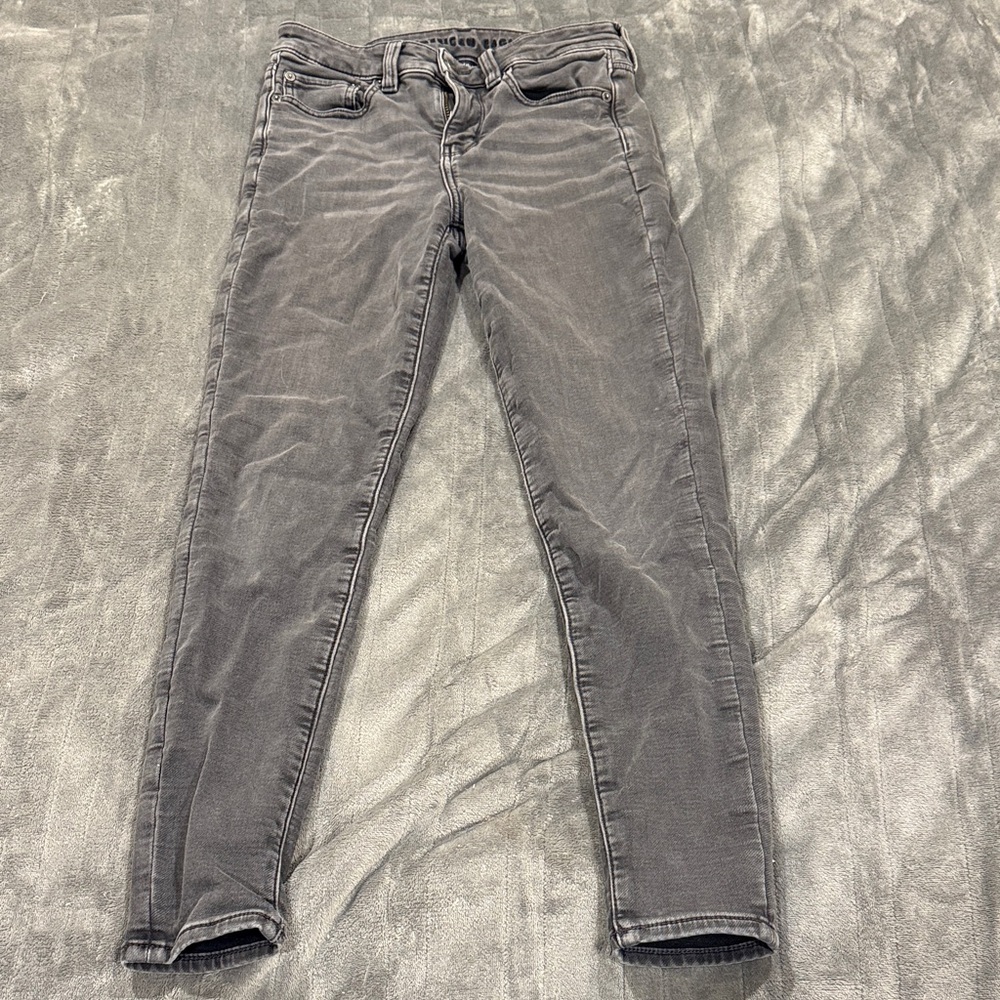American Eagle Outfitters Gray Skinny Jeans